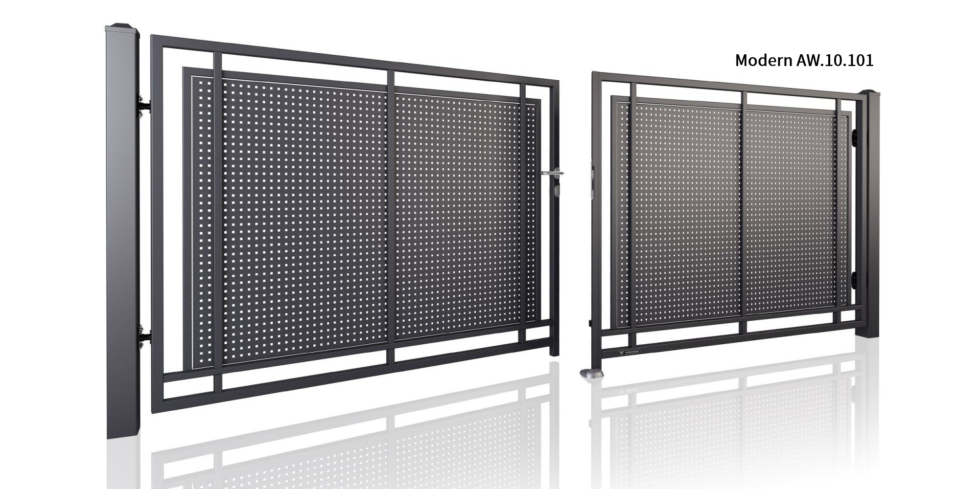 Einfahrtstor Modern – Modell AW.10.101