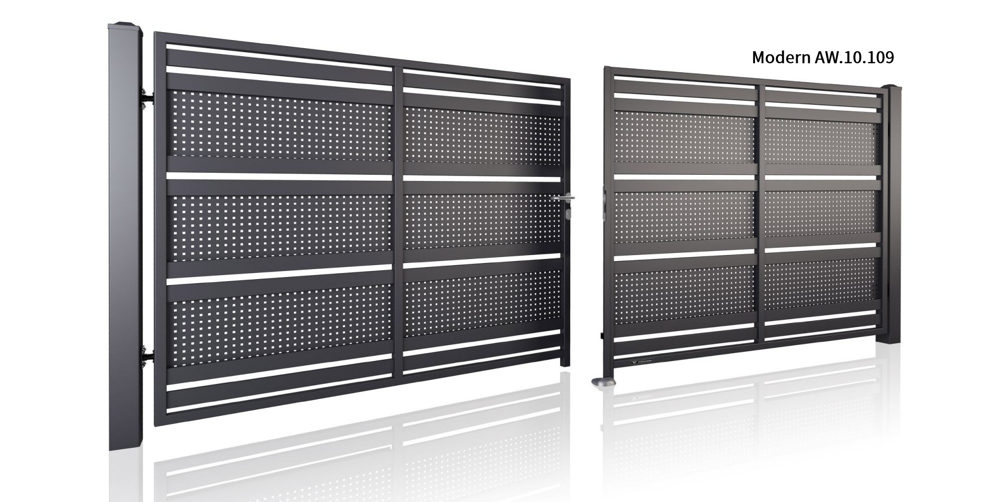 Einfahrtstor Modern – Modell AW.10.109