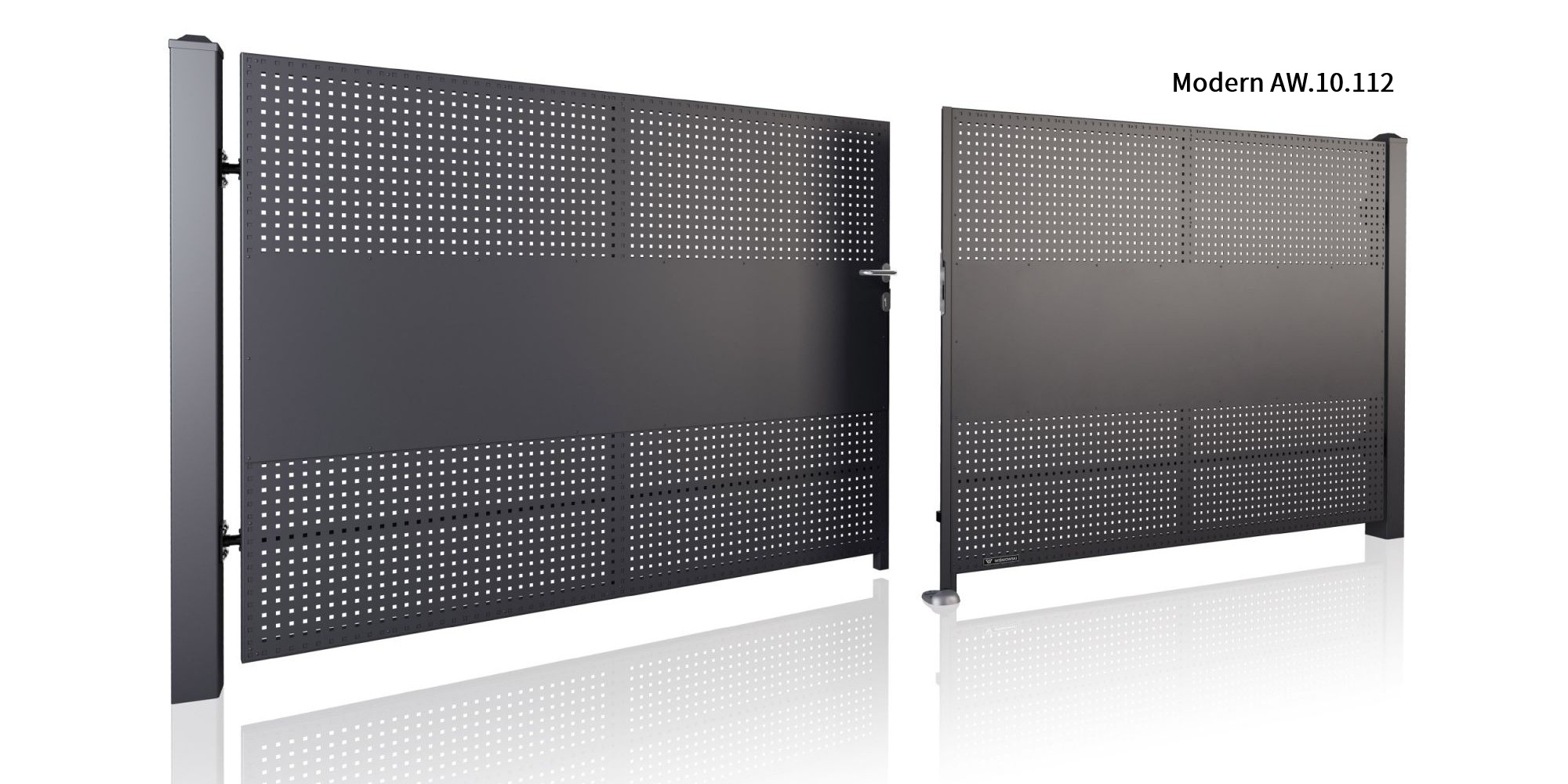 Einfahrtstor Modern – Modell AW.10.112