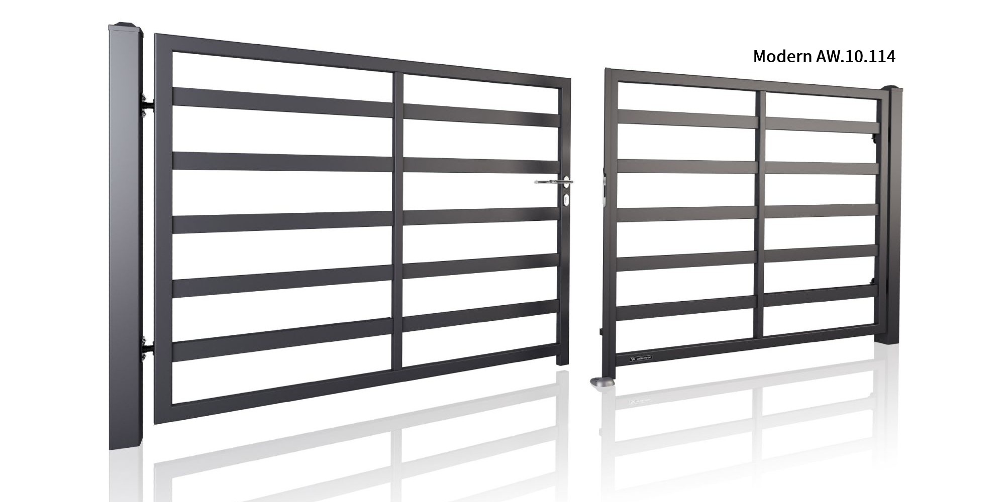 Einfahrtstor Modern – Modell AW.10.114