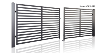 Doppelflügeltor Modern – Einfahrtstor 2-flügelig