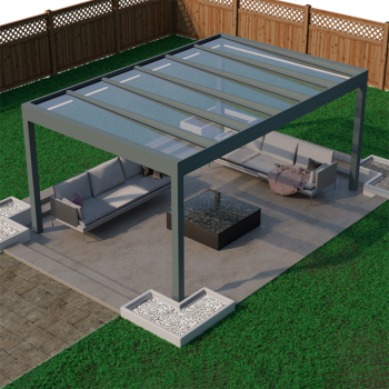 PINELA GLASS Terrassenüberdachung aus Alu